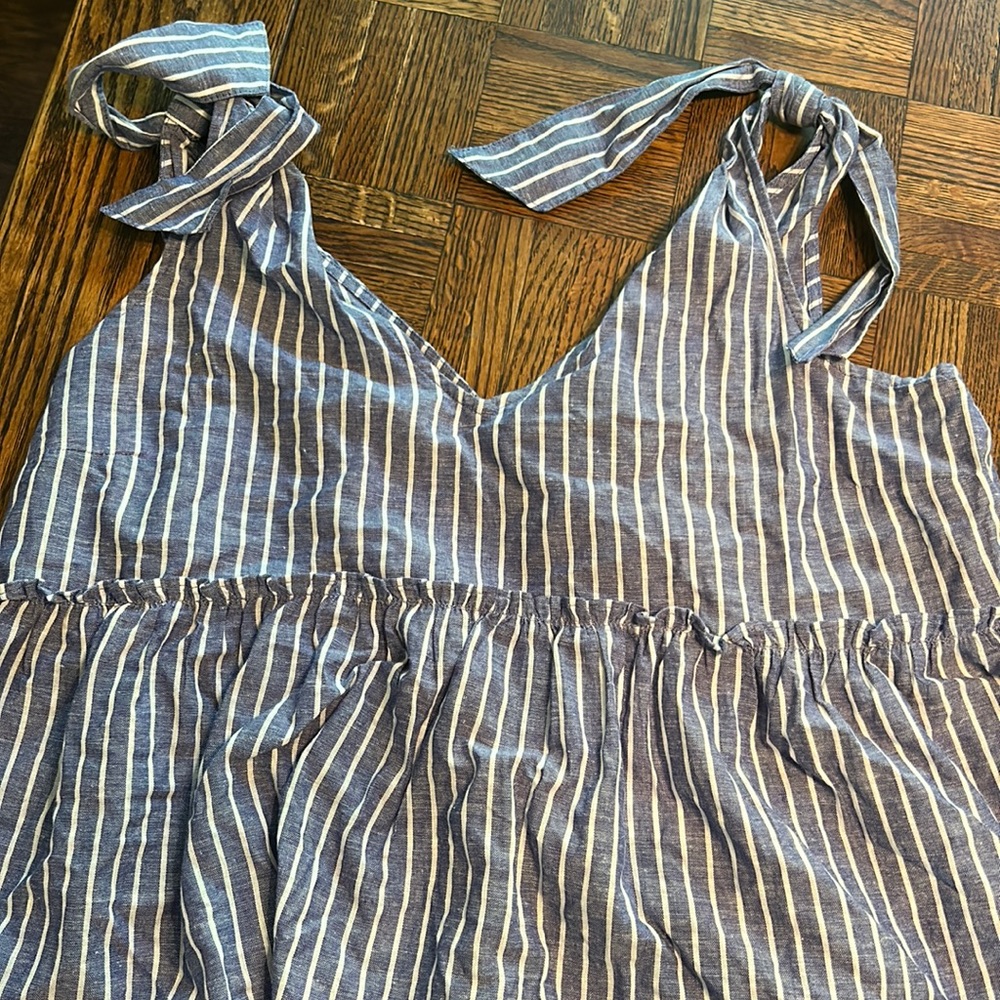 Women’s peplum tank top